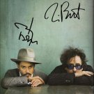 TIM BURTON & JOHNNY DEPPSIGNED PHOTO 8X10 RP AUTOGRAPHED TIM BURTON & JOHNNY DEPPSIGNED PHOTO 8X10 RP AUTOGRAPHED