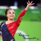 LAURIE HERNANDEZ SIGNED PHOTO 8X10 RP AUTOGRAPHED GYMNASTICS OLYMPICS