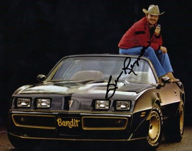 * BURT REYNOLDS SIGNED PHOTO 8X10 RP AUTOGRAPHED SMOKEY AND THE BANDIT