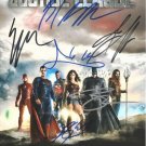 JUSTICE LEAGUE SIGNED PHOTO 8X10 RP AUTOGRAPHED GAL GADOT HENRY CAVILL ++