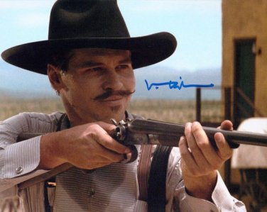 VAL KILMER SIGNED PHOTO POSTER 8X10 AUTOGRAPHED RP TOMBSTONE