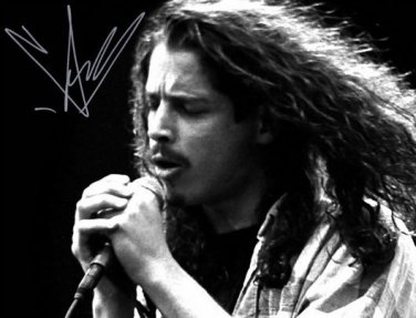CHRIS CORNELL SIGNED PHOTO 8X10 RP AUTOGRAPHED SOUNDGARDEN SINGER