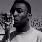 PELE SIGNED PHOTO 8X10 RP AUTOGRAPHED SOCCER LEGEND