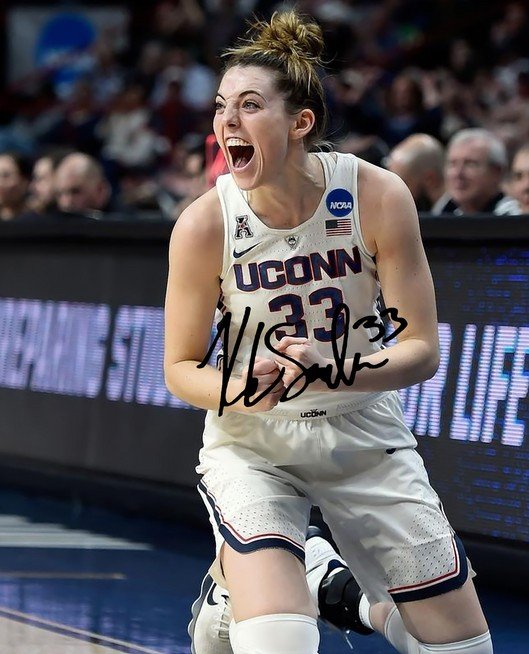 KATIE LOU SAMUELSON SIGNED PHOTO 8X10 RP AUTOGRAPHED UCONN WOMENS BASKETBALL