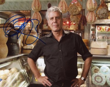 ANTHONY BOURDAIN SIGNED PHOTO 8X10 RP AUTOGRAPHED * PARTS UNKNOWN *