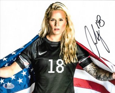 ASHLYN HARRIS SIGNED PHOTO 8X10 RP AUTOGRAPHED WOMENS USA SOCCER WORLD CUP