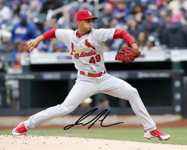 JORDAN HICKS SIGNED PHOTO 8X10 RP AUTOGRAPHED ST. LOUIS CARDINALS ROOKIE MLB