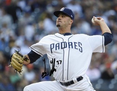 JOEY LUCCHESI SIGNED PHOTO 8X10 RP AUTOGRAPHED SAN DIEGO PADRES ROOKIE !