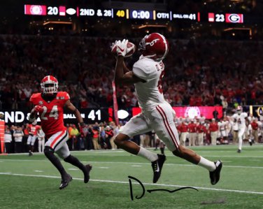DEVONTA SMITH SIGNED PHOTO 8X10 RP AUTOGRAPHED * NATIONAL CHAMPIONSHIP