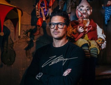 ZAK BAGANS SIGNED PHOTO 8X10 RP AUTOGRAPHED GHOST ADVENTURES