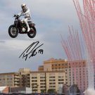 TRAVIS PASTRANA SIGNED PHOTO 8X10 RP AUTOGRAPHED LAS VEGAS EVEL KNIEVEL JUMP