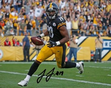 JUJU SMITH SCHUSTER SIGNED PHOTO 8X10 RP AUTOGRAPHED PITTSBURGH STEELERS