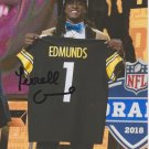 TERRELL EDMUNDS SIGNED PHOTO 8X10 RP AUTOGRAPHED * PITTSBURGH STEELERS