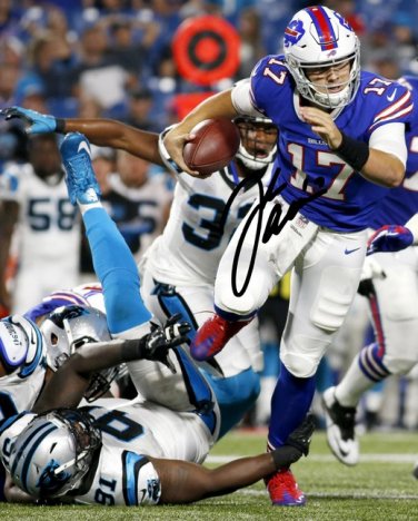JOSH ALLEN SIGNED PHOTO 8X10 RP AUTOGRAPHED * BUFFALO BILLS FOOTBALL