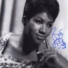 ARETHA FRANKLIN SIGNED PHOTO 8X10 RP AUTOGRAPHED PICTURE *