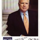 JOHN MCCAIN SIGNED PHOTO 8X10 RP AUTOGRAPHED PICTURE
