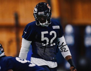 KHALIL MACK SIGNED PHOTO 8X10 RP AUTOGRAPHED CHICAGO BEARS