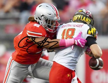 CHASE YOUNG SIGNED PHOTO 8X10 RP AUTOGRAPHED OHIO STATE BUCKEYES