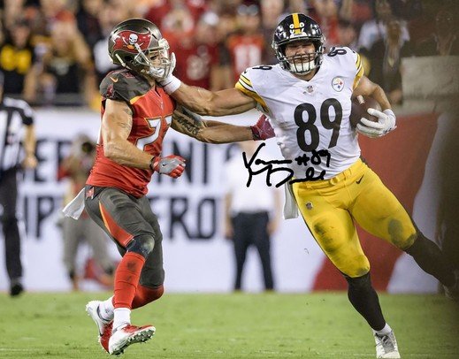 VANCE MCDONALD SIGNED PHOTO 8X10 RP AUTOGRAPHED STIFF ARM