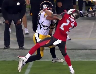 VANCE MCDONALD SIGNED PHOTO 8X10 RP AUTOGRAPHED " STIFF ARM "