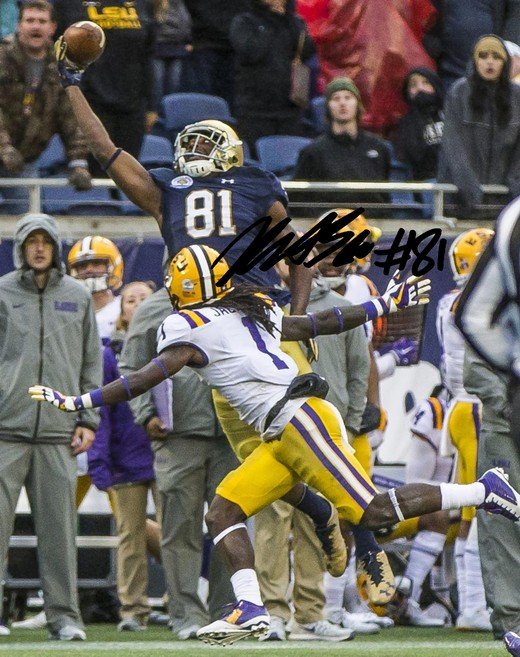 MILES BOYKIN SIGNED PHOTO 8X10 RP AUTOGRAPHED * NOTRE DAME FOOTBALL !