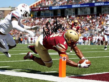 AJ DILLON SIGNED PHOTO 8X10 RP AUTOGRAPHED * BOSTON COLLEGE FOOTBALL