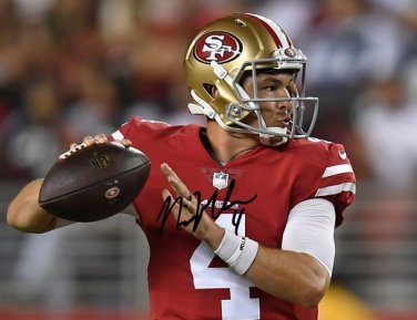 NICK MULLENS SIGNED PHOTO 8X10 RP AUTOGRAPHED SAN FRANCISCO 49ERS