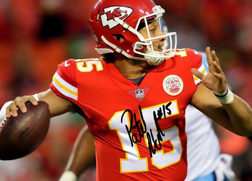 patrick mahomes signed pop