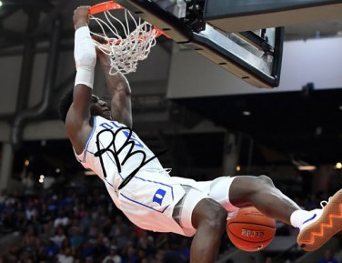 RJ BARRETT SIGNED PHOTO 8X10 RP AUTOGRAPHED DUKE BASKETBALL !