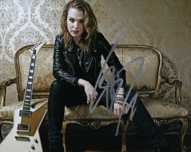 LZZY HALE SIGNED PHOTO 8X10 RP AUTOGRAPHED LIZZY HALESTORM *