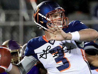 GARRETT GILBERT SIGNED PHOTO 8X10 RP AUTOGRAPHED AAF * ORLANDO APOLLOS