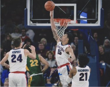 BRANDON CLARKE SIGNED PHOTO 8X10 RP AUTOGRAPHED * GONZAGA BULLDOGS