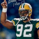REGGIE WHITE SIGNED PHOTO 8X10 RP AUTOGRAPHED GREEN BAY PACKERS