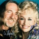 WILLIE NELSON & DOLLY PARTON SIGNED PHOTO 8X10 RP AUTOGRAPHED WILLIE NELSON & DOLLY PARTON SIGNED PHOTO 8X10 RP AUTOGRAPHED
