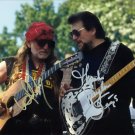 WILLIE NELSON & WAYLON JENNINGS SIGNED PHOTO 8X10 RP AUTOGRAPHED WILLIE NELSON & WAYLON JENNINGS SIGNED PHOTO 8X10 RP AUTOGRAPHED