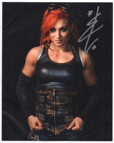 BECKY LYNCH SIGNED PHOTO 8X10 RP AUTOGRAPHED WWE WRESTLING DIVA