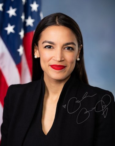 ALEXANDRIA OCASIO CORTEZ SIGNED PHOTO 8X10 RP AUTOGRAPHED DEMOCRATIC PARTY !