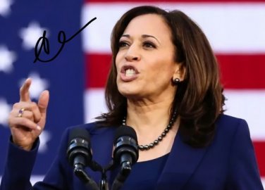 KAMALA HARRIS SIGNED PHOTO 8X10 RP AUTOGRAPHED DEMOCRATIC PARTY