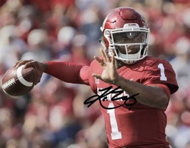 KYLER MURRAY SIGNED PHOTO 8X10 RP AUTOGRAPHED OKLAHOMA SOONERS