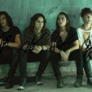 GRETA VAN FLEET GROUP BAND SIGNED PHOTO 8X10 RP AUTOGRAPHED ALL MEMBERS *