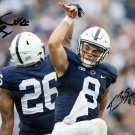 TRACE MCSORLEY SAQUON BARKLEY SIGNED PHOTO 8X10 RP AUTOGRAPHED PENN STATE FOOTBALL