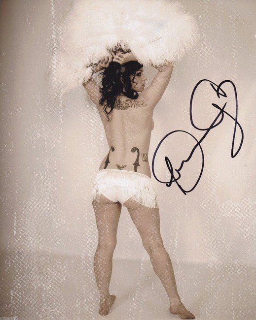 DANIELLE COLBY CUSHMAN SIGNED PHOTO 8X10 RP AUTOGRAPHED 