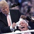DONALD TRUMP & VINCE MCMAHON SIGNED PHOTO 8X10 RP AUTOGRAPHED WWE WRESTLING DONALD TRUMP & VINCE MCMAHON SIGNED PHOTO 8X10 RP AUTOGRAPHED WWE WRESTLING