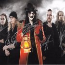 AVATAR BAND SIGNED PHOTO 8X10 RP AUTOGRAPHED ALL MEMBERS