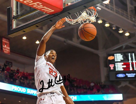 JARRETT CULVER SIGNED PHOTO 8X10 RP AUTOGRAPHED TEXAS TECH BASKETBALL !