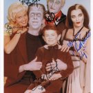 THE MUNSTERS FULL CAST SIGNED PHOTO 8X10 RP AUTOGRAPHED FRED GWYNNE + ALL