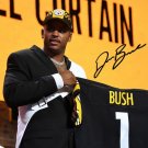 DEVIN BUSH JR SIGNED PHOTO 8X10 RP AUTOGRAPHED PITTSBURGH STEELERS !
