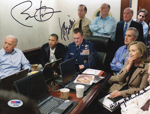 JOE BIDEN BARACK OBAMA HILLARY CLINTON SIGNED PHOTO 8X10 RP AUTOGRAPHED