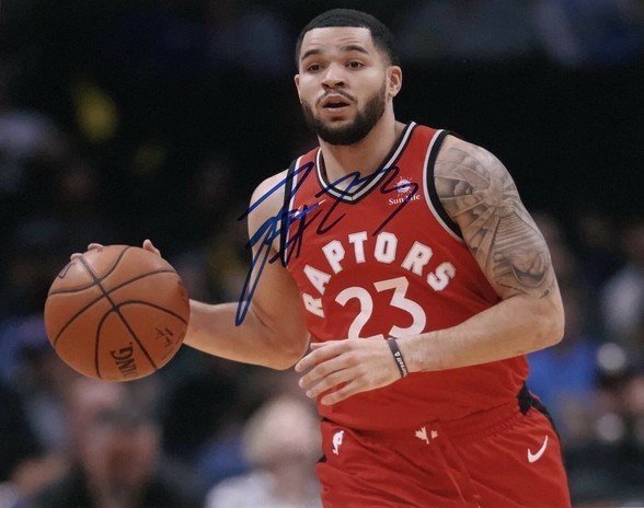 FRED VANVLEET SIGNED PHOTO 8X10 RP AUTOGRAPHED TORONTO RAPTORS