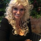 BETH CHAPMAN SIGNED PHOTO 8X10 RP AUTOGRAPHED DOG THE BOUNTY HUNTER
